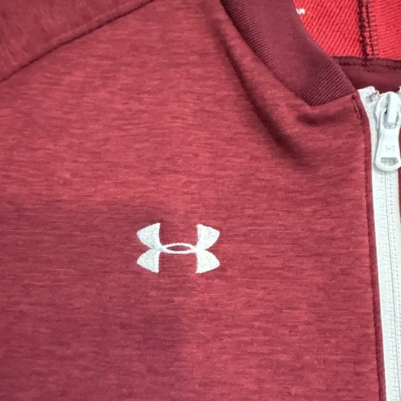 Under Armour Maroon Full-Zip Jacket - Picture 2 of 4